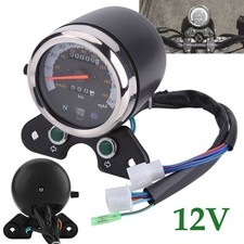 12V Digital Motorcycle Gauge