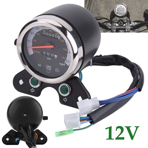 12v digital motorcycle gauge - digital,
