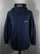 Mens Sprayway Equator Goretex Blue Hooded Waterproof Jacket - Size Medium