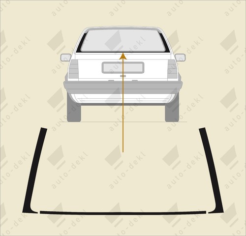 Fits mk2 86c polo - fits, vw