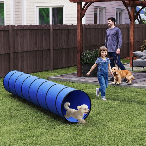 Pawhut dog tunnel 300cm - pawhut,