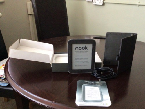 Nook ereader black simple - nook,
