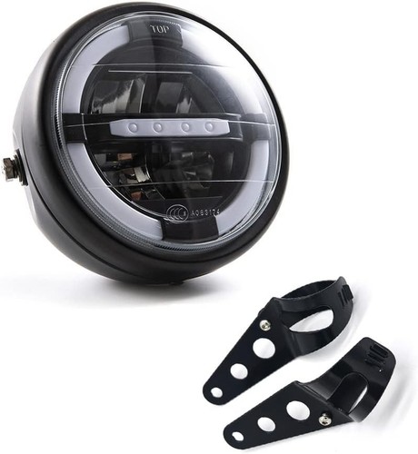 Motorcycle headlight - headlight, 7''