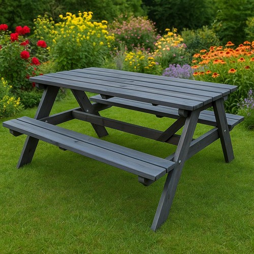 Premium grey wooden - premium, picnic