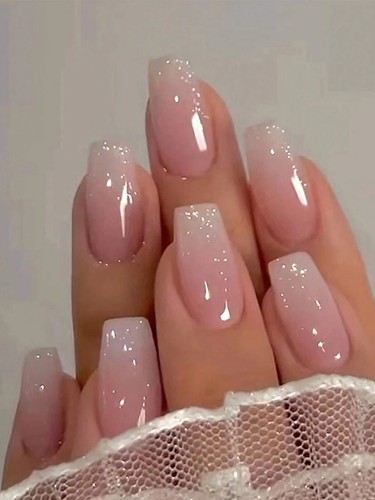 24pcs medium false nails - 24pcs,