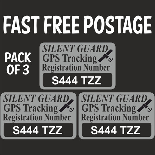 Personalised with your reg gps - with,