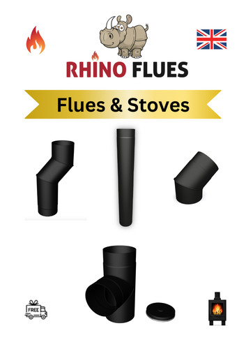 Inch stove flue pipe - inch,