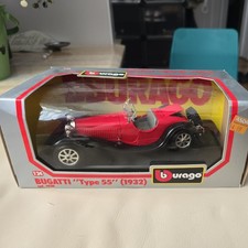 Burago - Bugatti “Type 55” (1932) model car red