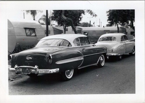 1954 photo two chevrolet - 1954, of