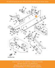 YAMAHA Shaft, Brake Pedal