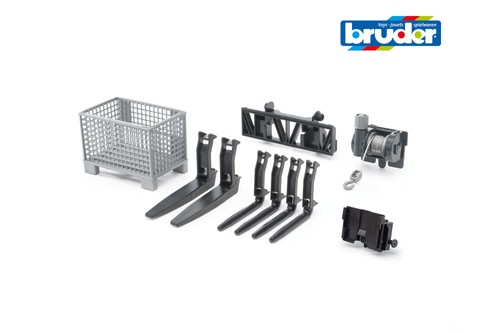 Bruder front loader - front,