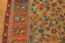 Pashmoda Kaani Wool Blend Kashmiri Shawl – Floral & Paisley Woven Wrap – 40x80”