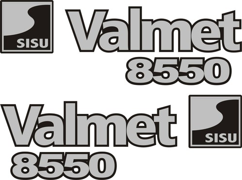 Valmet 8550 tractor decal set - valmet,