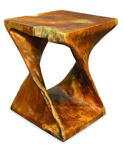 Teak root driftwood - teak, lamp