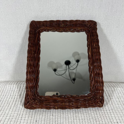 Vintage woven wicker rattan - wicker,