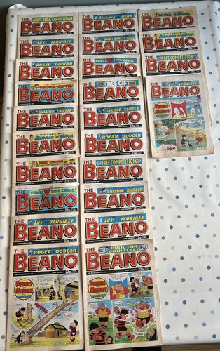 The beano comics dennis - x,