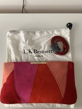 LK Bennett Flora Multicoloured Clutch Bag New with Tags