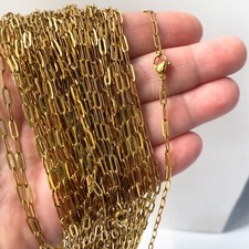 18" Paperclip Link Chain