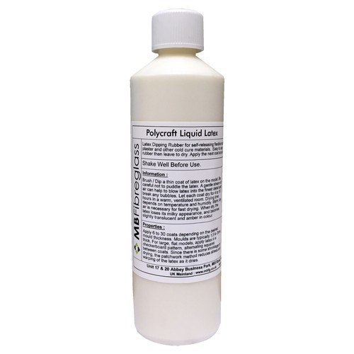 Liquid latex brush - brush, on