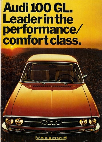 Audi 100 saloon - saloon, 1972-1973