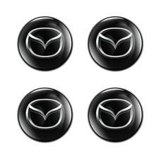 Mazda Glossy Stickers 4pcs