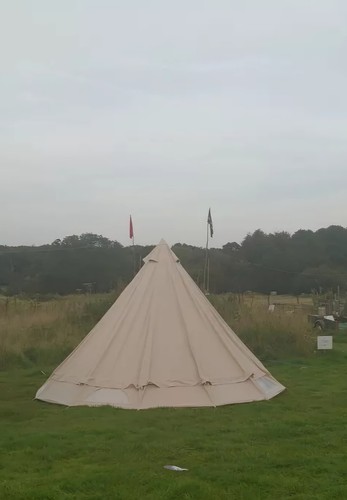 Canvas bell tent tipi - tent, (tipi
