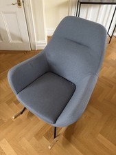 Grey Fabric Rocking Chair Scandinavian Nursery Living Room Armchair London N8