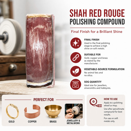 Shah red rouge polishing - shah,