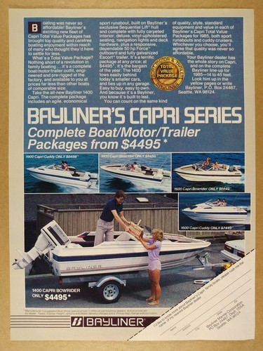 1985 bayliner capri bowrider - 1985,