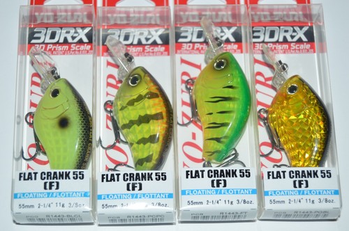 Lures zuri 3dr x flat - 3dr-x,