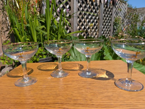 Babycham glasses set 4 - set,