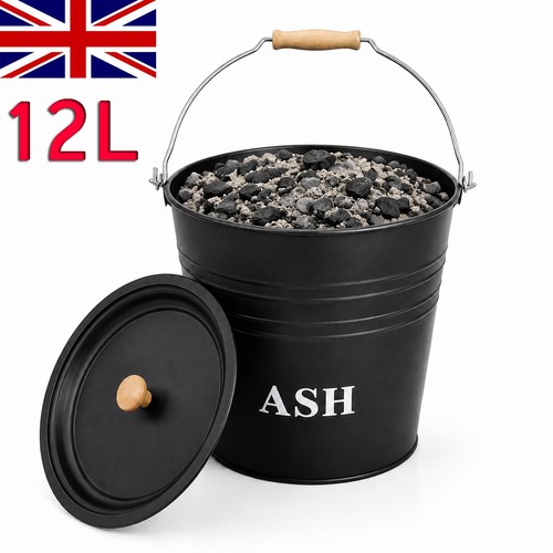 12l metal ash bucket - 12l,