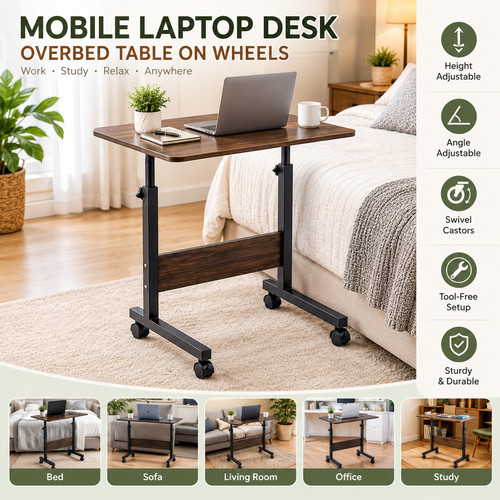 Height adjustable overbed - adjustable,