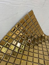 Mirrored Gold Glass Mosaic