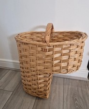 Natural oval wicker stair - wicker, step