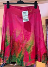 Desigual A line pink skirt