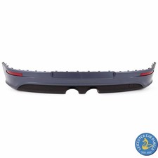 VW Golf Mk5 R32 Rear Bumper Lower Section Complete Primed with Black 2006-2009 