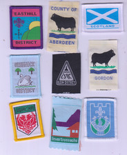 Boy Scout Badges from SCOTLAND