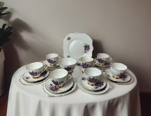 Vintage royal stafford purple - royal,
