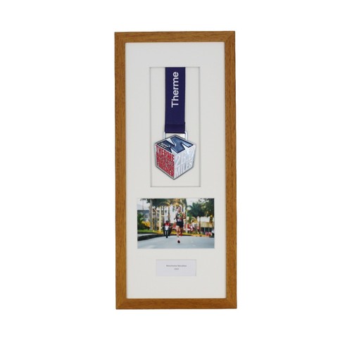 Personalised medal frame with - frame,
