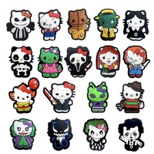 18PCS Hello Kitty Shoe Charms Set Crocs Jibbitz Shoe Jewelry Pendants New