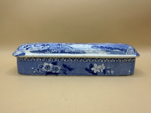 Antique staffordshire blue - antique,