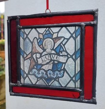 Stained Glass Love Archangel