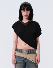 Punkyfish Hooded Asymmetric