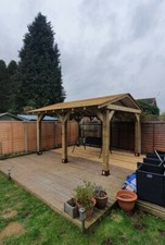 Bespoke Wooden Gazebo, Heavy