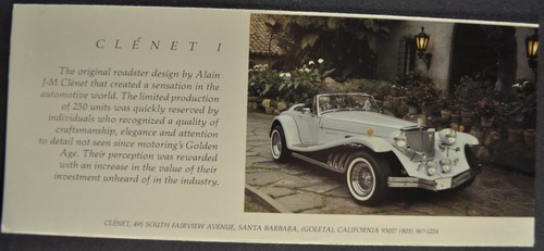 1980 clenet cabriolet - 1980,