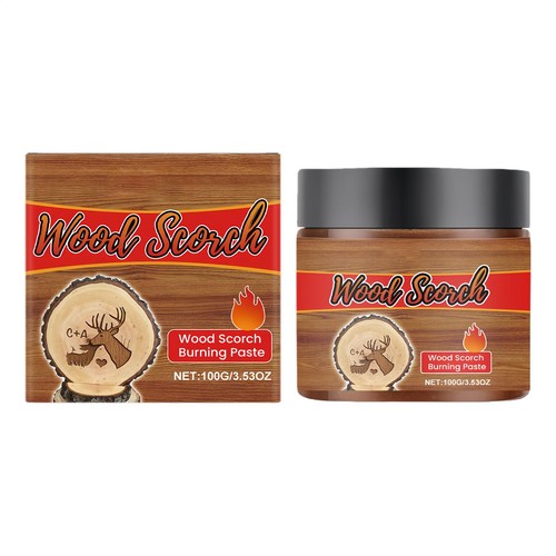 Wood burning paste 100g - wood,