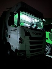 Scania interior GREEN LED headlining + door upgrade KIT Next Gen +R S Series V8