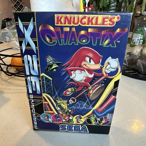 Sega 32x knuckles chaotix - sega,
