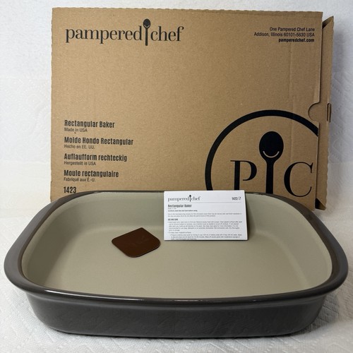 Pampered chef rectangular - pampered,
